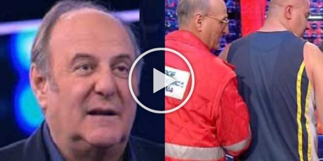 Lo Show dei Record, paura in studio: brutto incidente e pubblico sotto shock