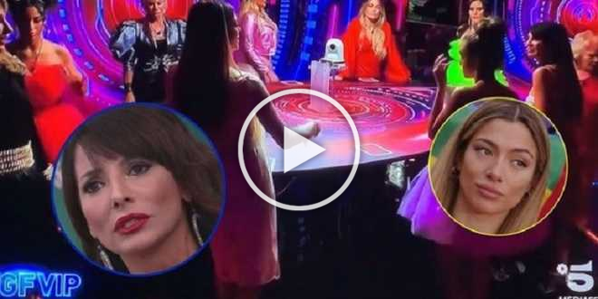 GF Vip 6, panico durante le nomination: Soleil lancia una carta addosso a Miriana