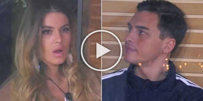 GF Vip, nella notte Sophie e Alessandro litigano di nuovo