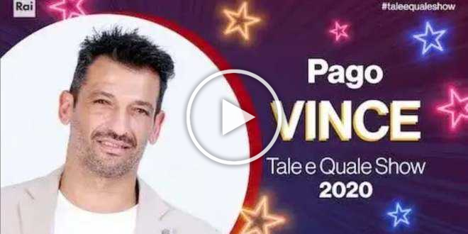 Tale e Quale Show 2020: trionfa Pago