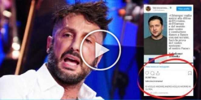 Guerra Russia-Ucraina, Fabrizio Corona shock: “Voglio arruolarmi e morire con gloria”