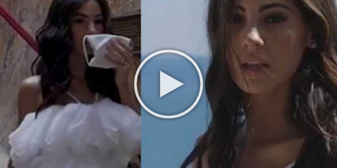 Venezia 77, Giulia De Lellis divide il web con il suo total white-look