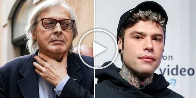 Vittorio Sgarbi e la sfuriata contro Fedez: “Sulle unghie lo smalto, nel cervello la ruggine”