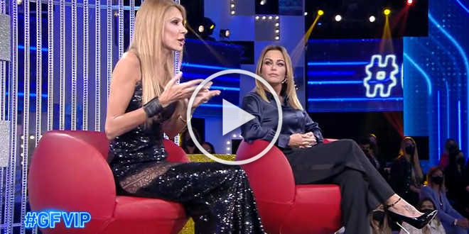 GF Vip, volano insulti tra Sonia Bruganelli e Adriana Volpe: la lite in studio