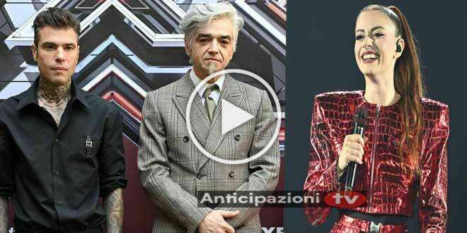 X Factor 2023, Annalisa ospite al quarto live: Fedez provoca Morgan