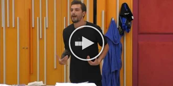 GF VIP: Andrea Zelletta litiga con Pierpaolo Petrelli e lui avverte un malore